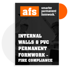 Internal Walls and PVC Permanent Formwork – Fire Compliance