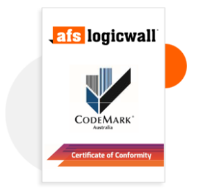 AFS Logicwall<sup>®</sup> CodeMark Certificate of Conformity